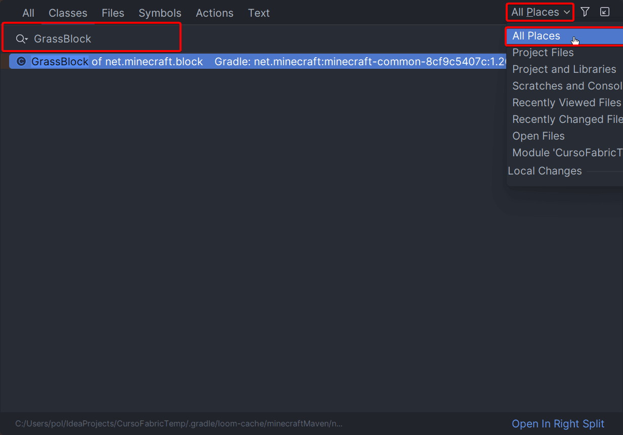 IntellIj "Search Everywhere"